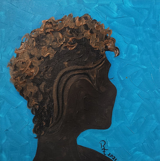 Women's Hair Original Artwork | Original Artwork | ReiCreations Art