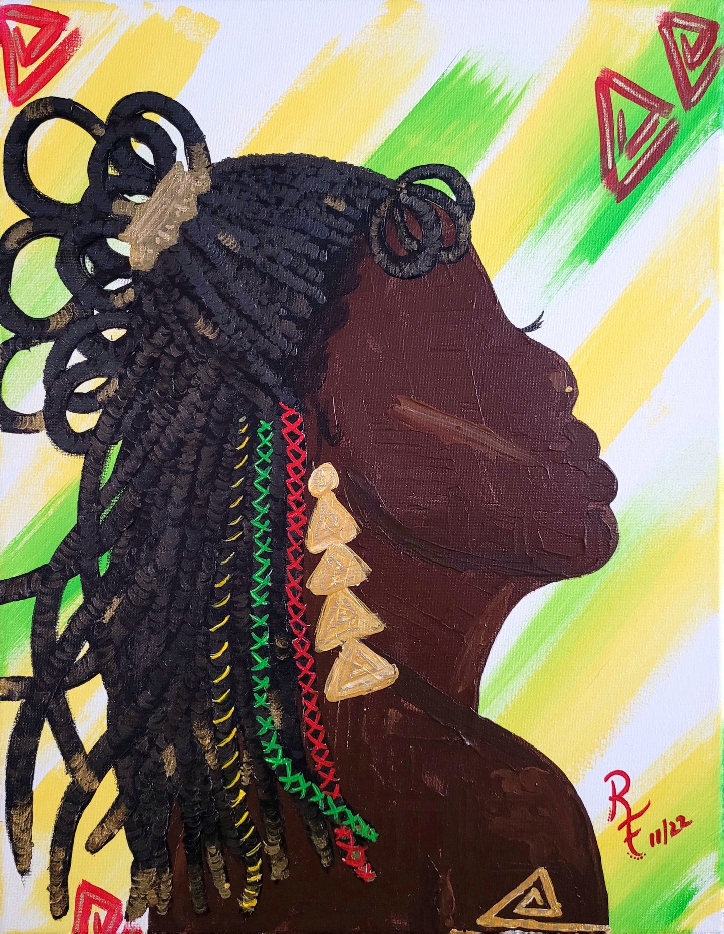 Original Canvas Artwork | Women's Artwork | ReiCreations Art