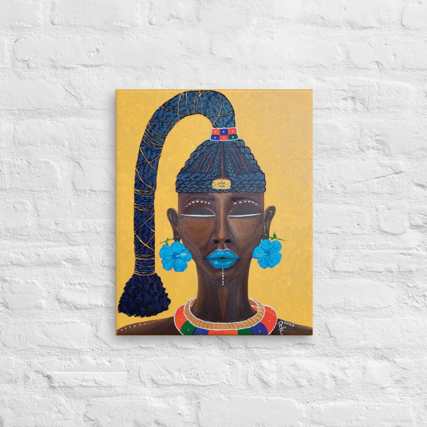 African Women Art | African Women Wall Art | ReiCreations Art