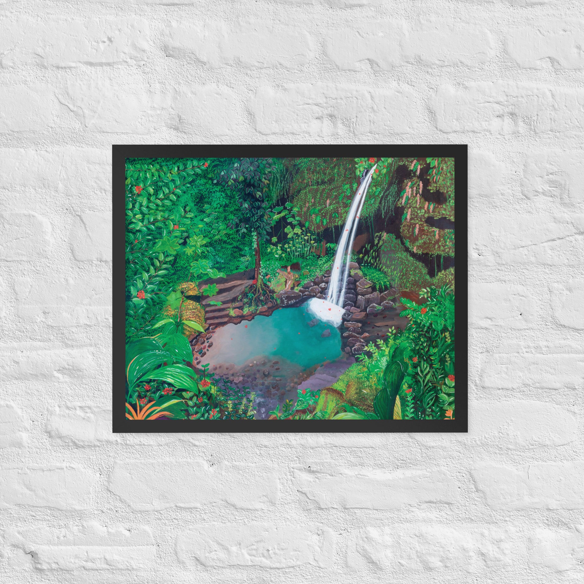Emerald Pool Art Prints | Emerald Pool Art | ReiCreations Art