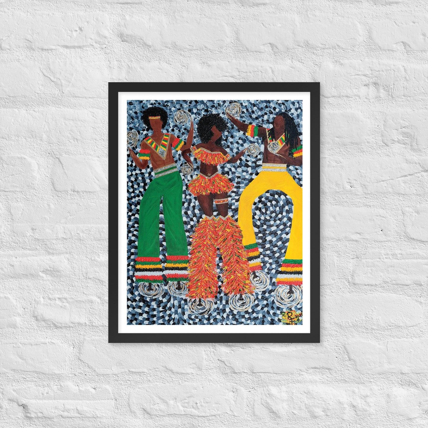Moko Jumbies Art Prints | Moko Jumbies Art | ReiCreations Art