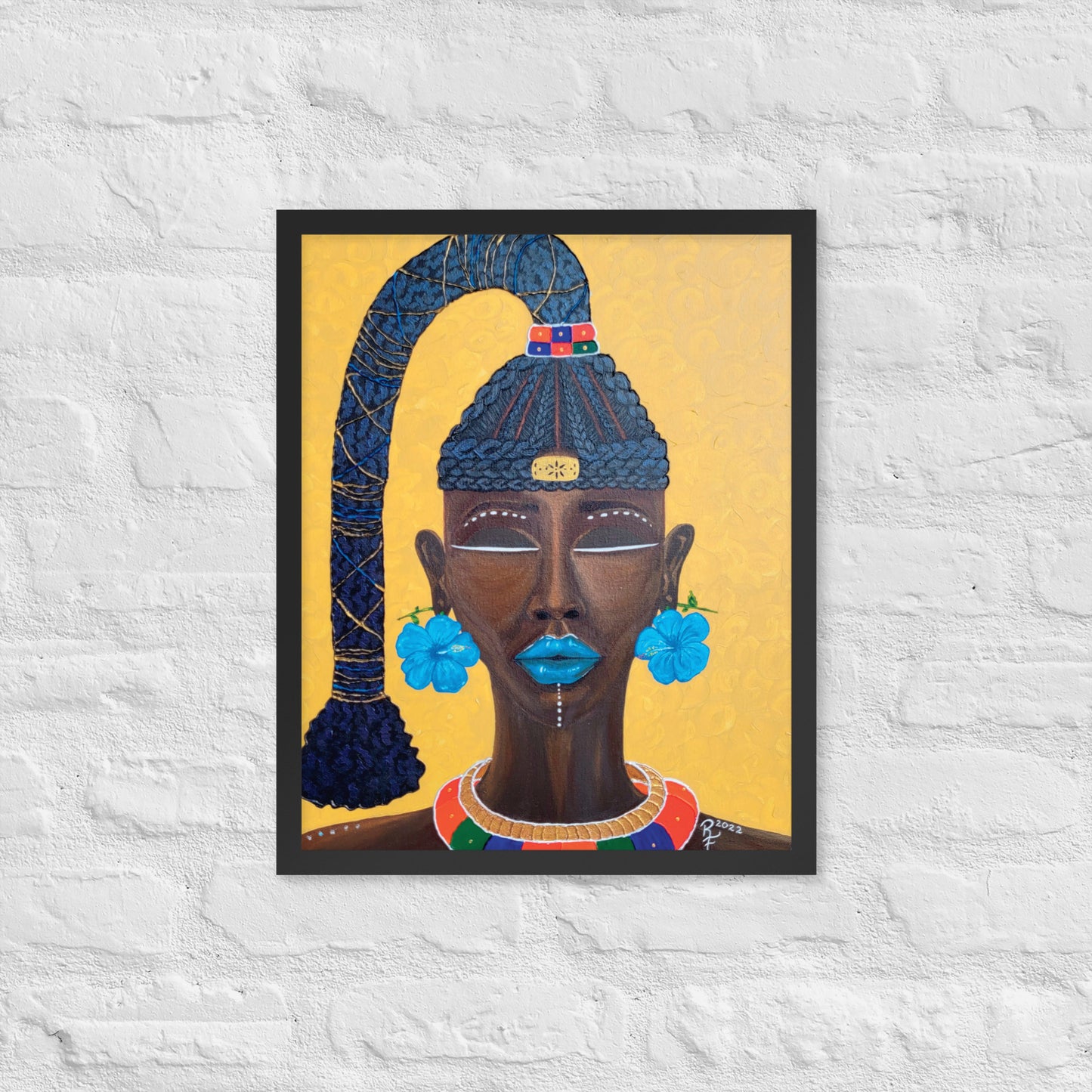 African Women Art | African Women Wall Art | ReiCreations Art