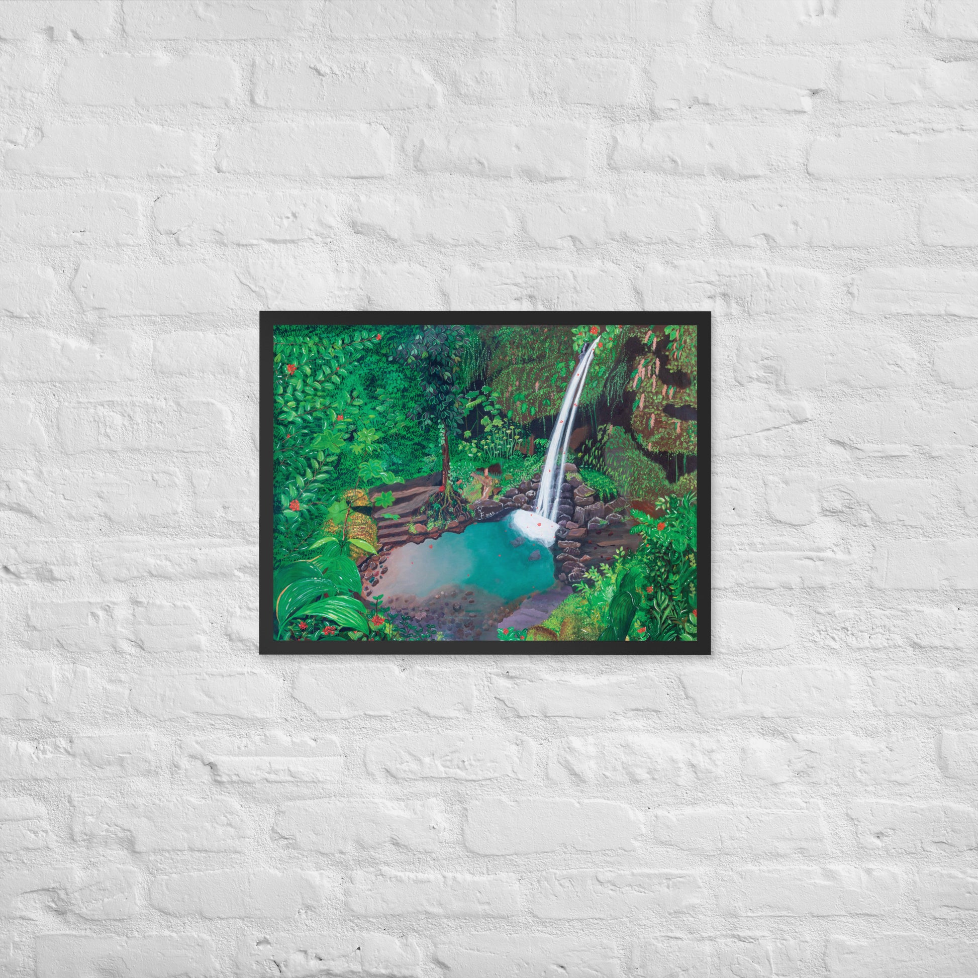 Emerald Pool Art Prints | Emerald Pool Art | ReiCreations Art