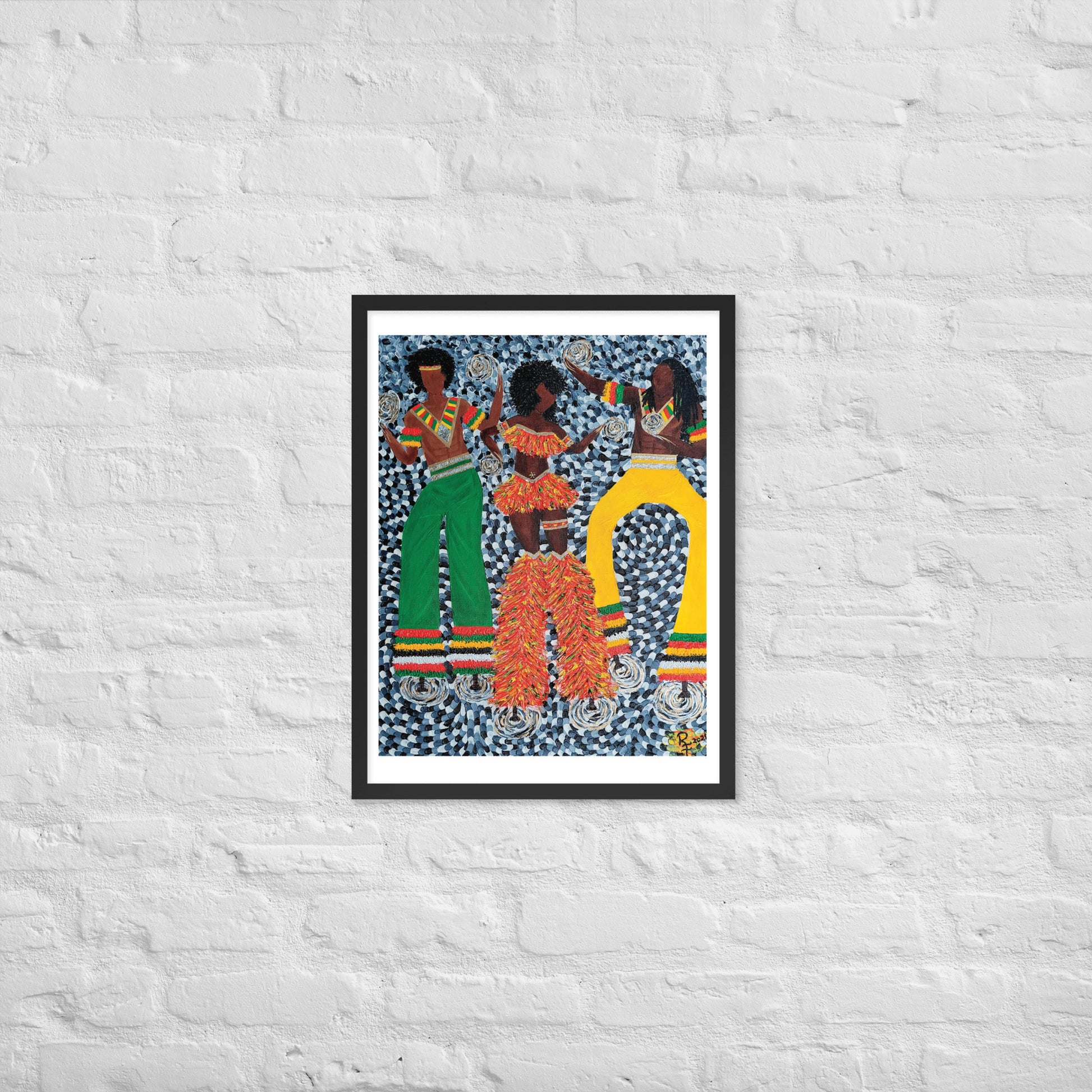 Moko Jumbies Art Prints | Moko Jumbies Art | ReiCreations Art