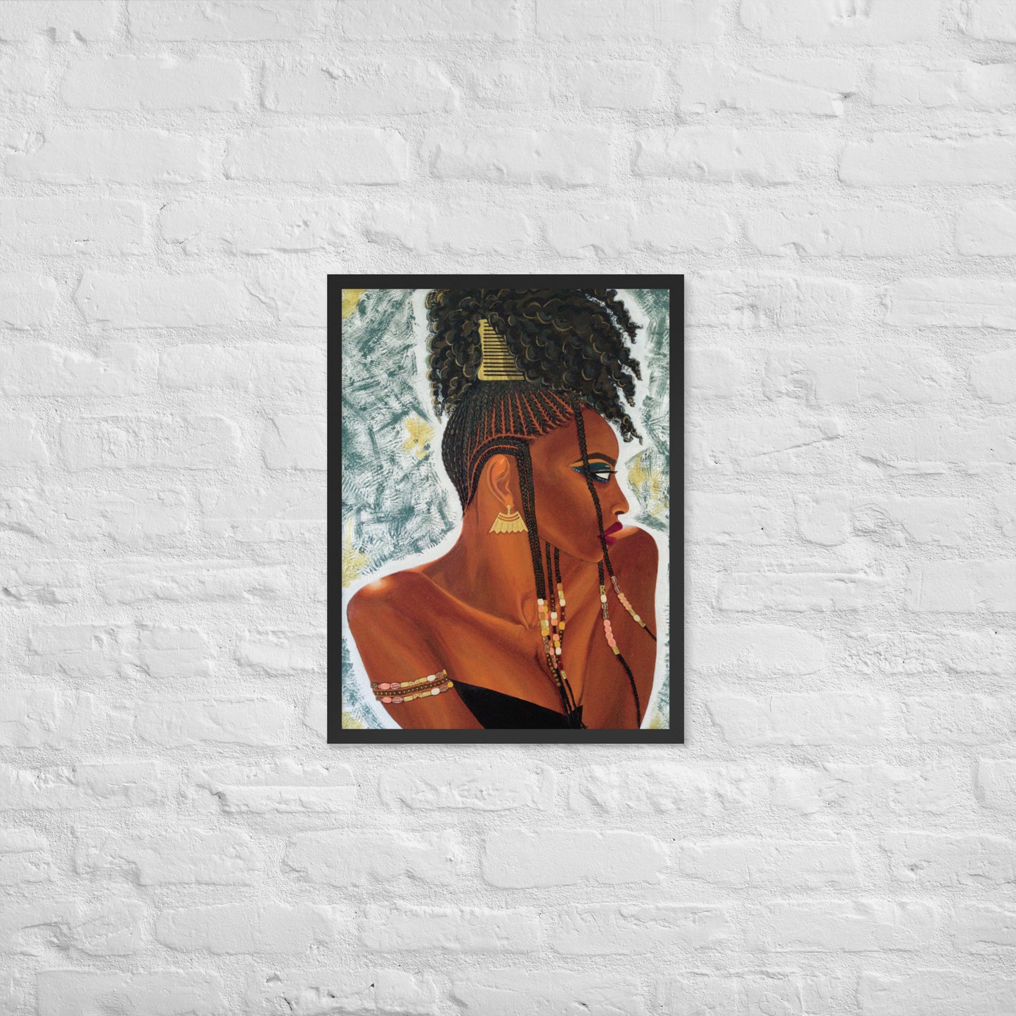Black Women Art Prints | Black Women Canvas Art | ReiCreations Art