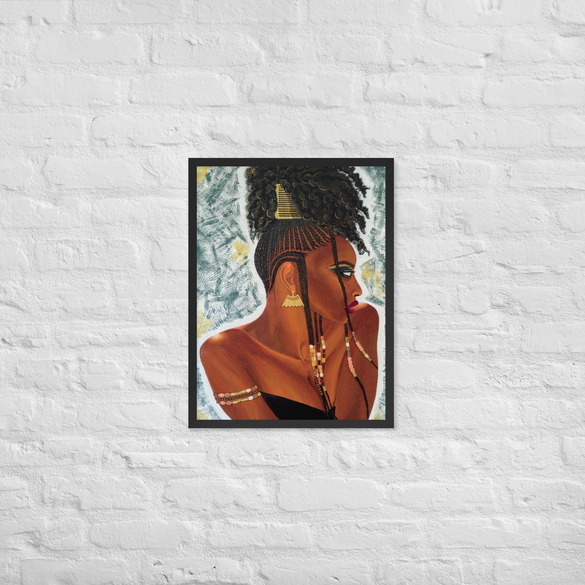 Black Women Art Prints | Black Women Canvas Art | ReiCreations Art