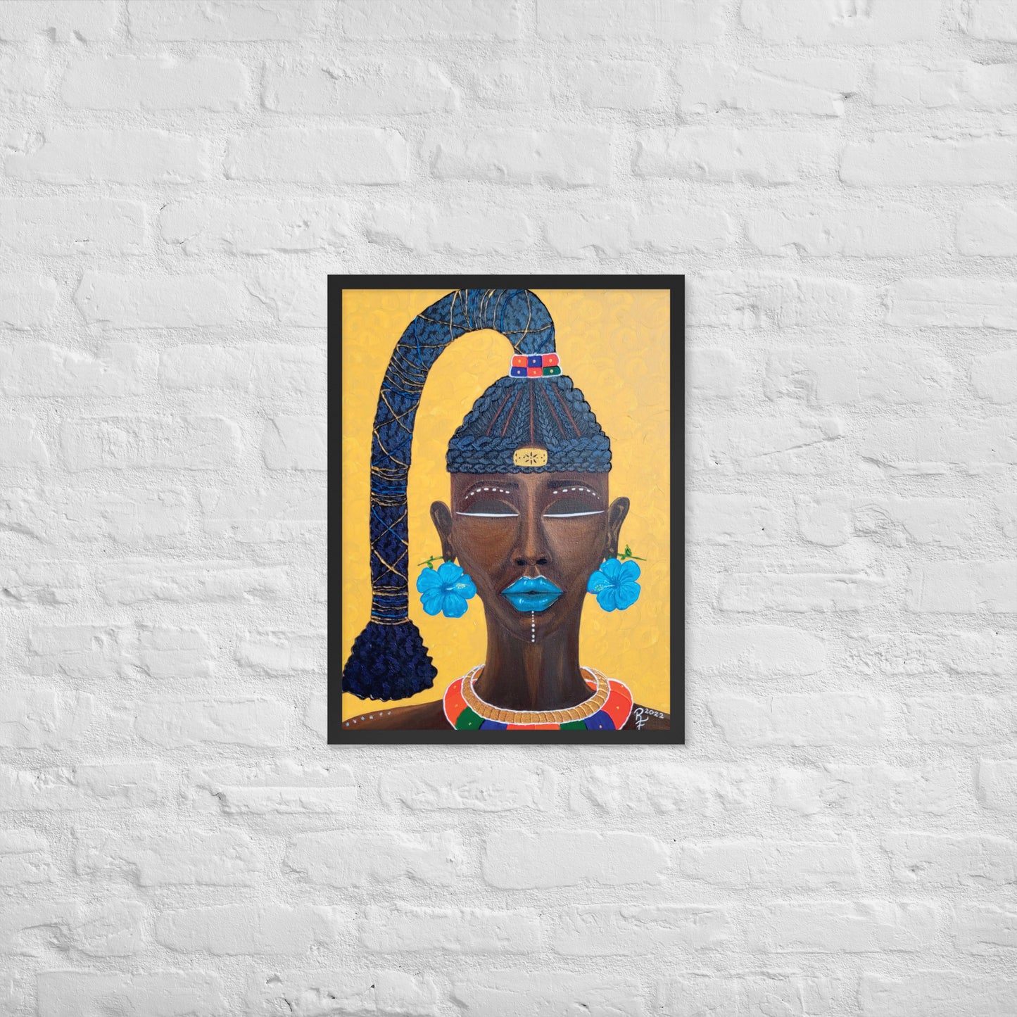 African Women Art | African Women Wall Art | ReiCreations Art