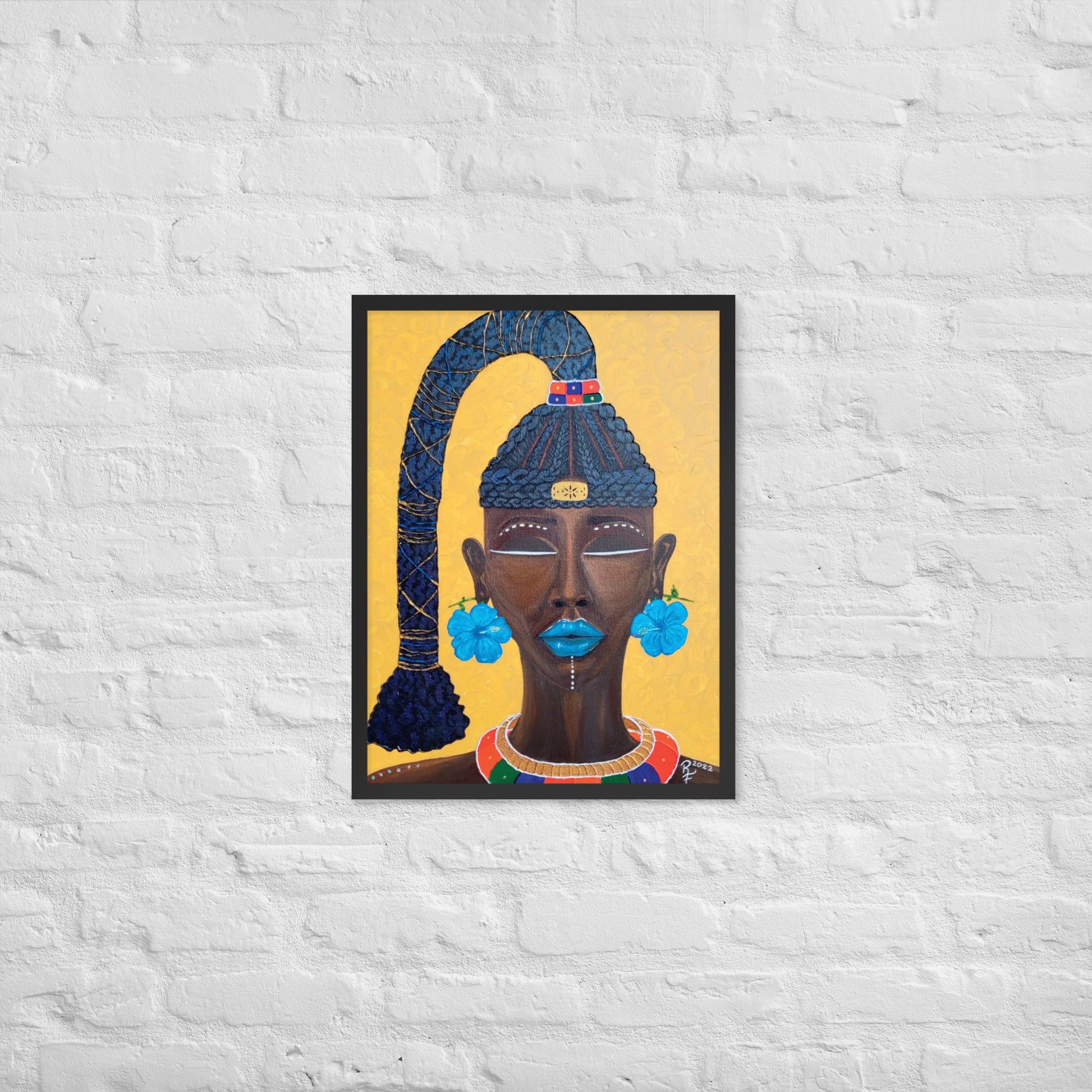 African Women Art | African Women Wall Art | ReiCreations Art