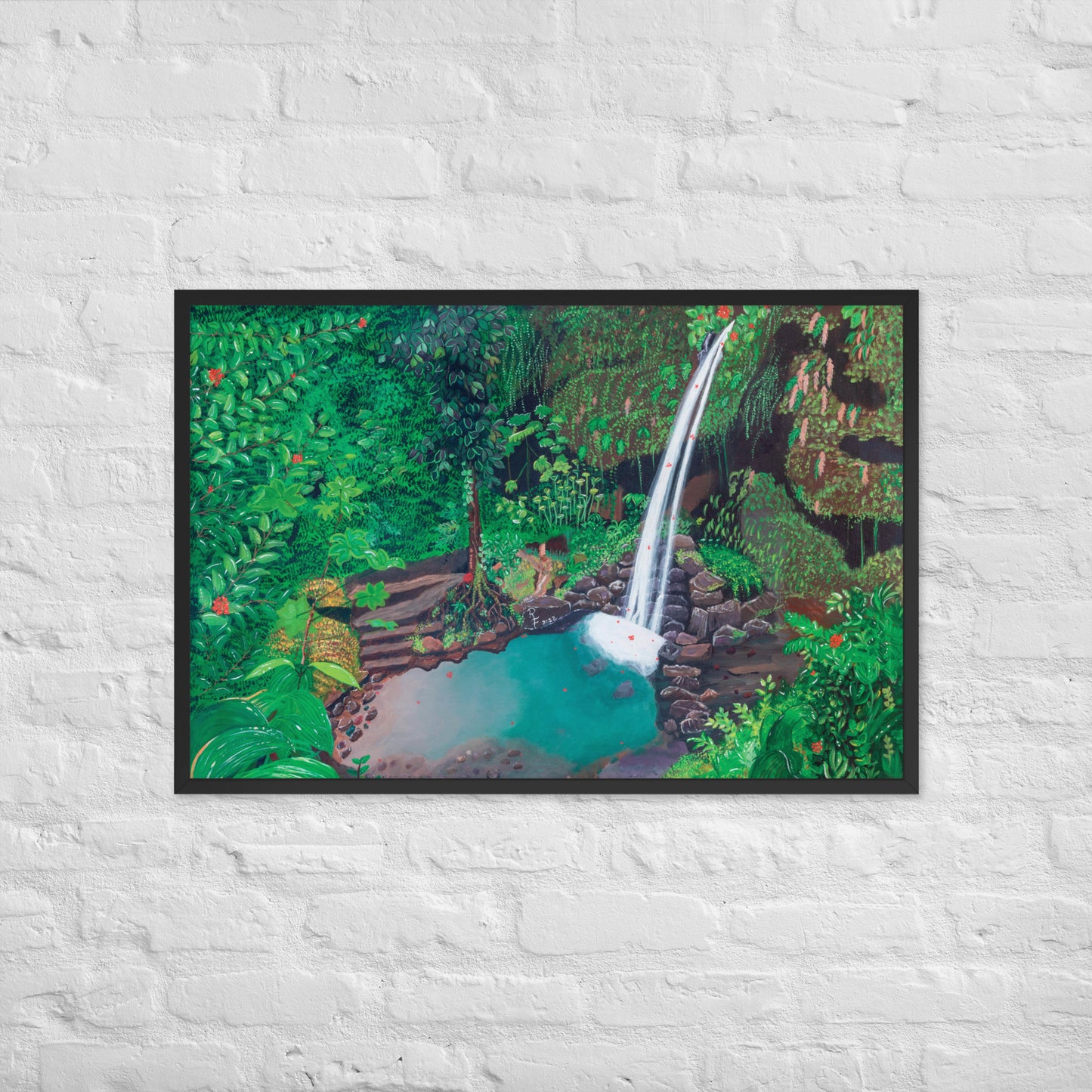 Emerald Pool Art Prints | Emerald Pool Art | ReiCreations Art