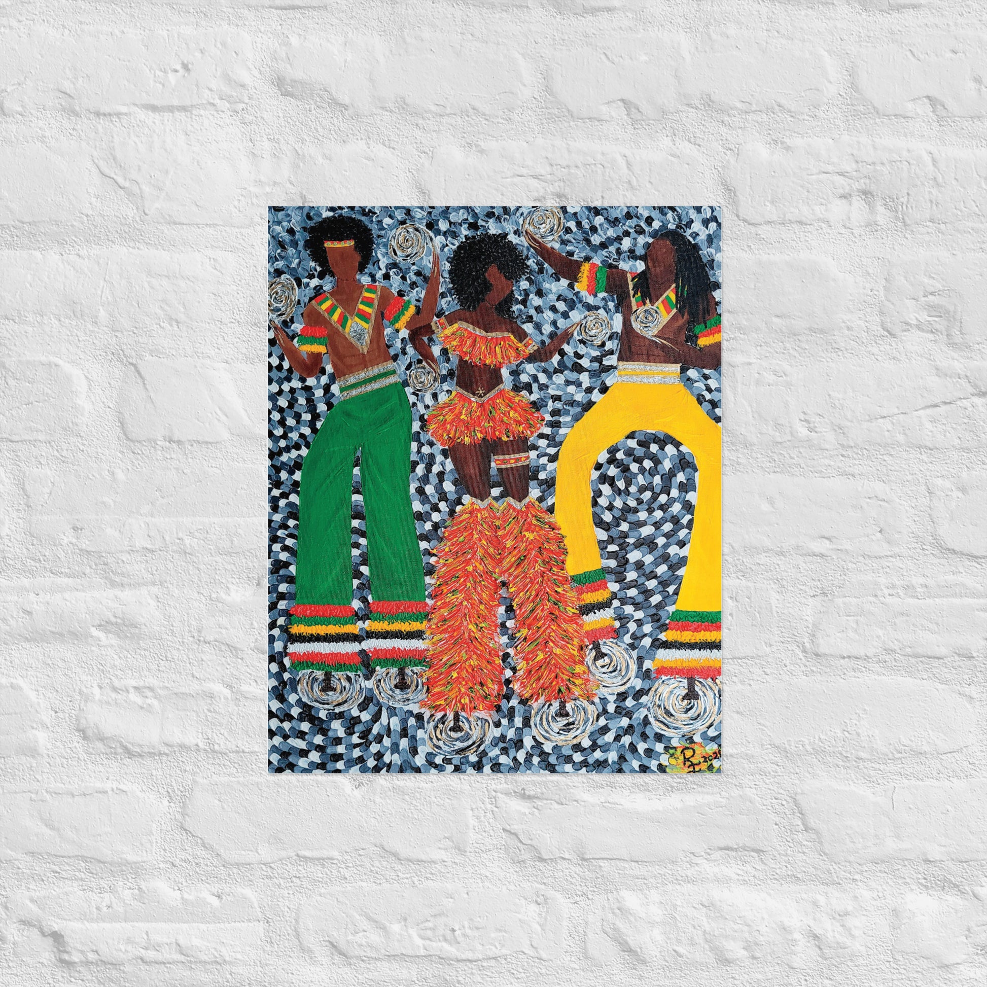 Moko Jumbies Art Prints | Moko Jumbies Art | ReiCreations Art