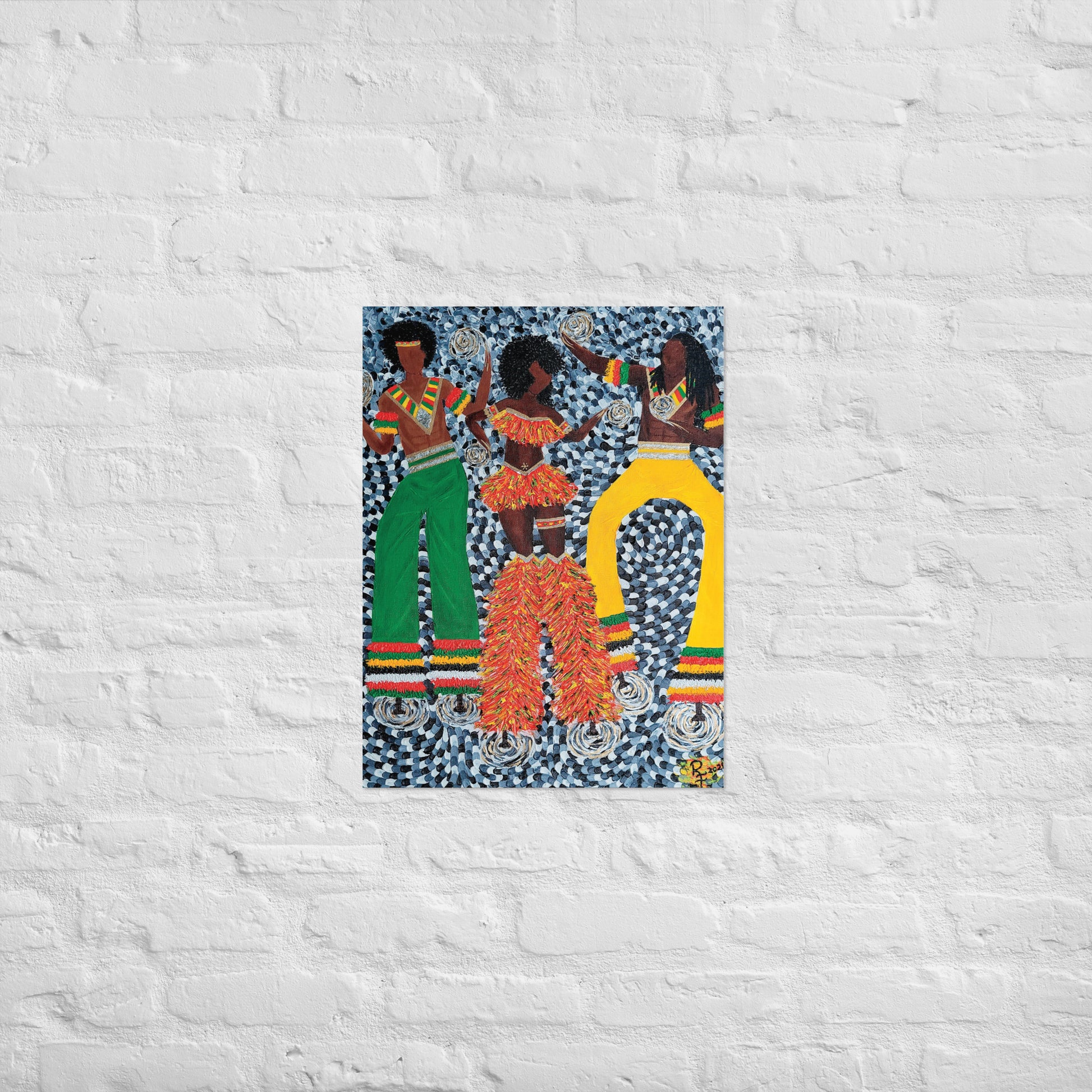 Moko Jumbies Art Prints | Moko Jumbies Art | ReiCreations Art