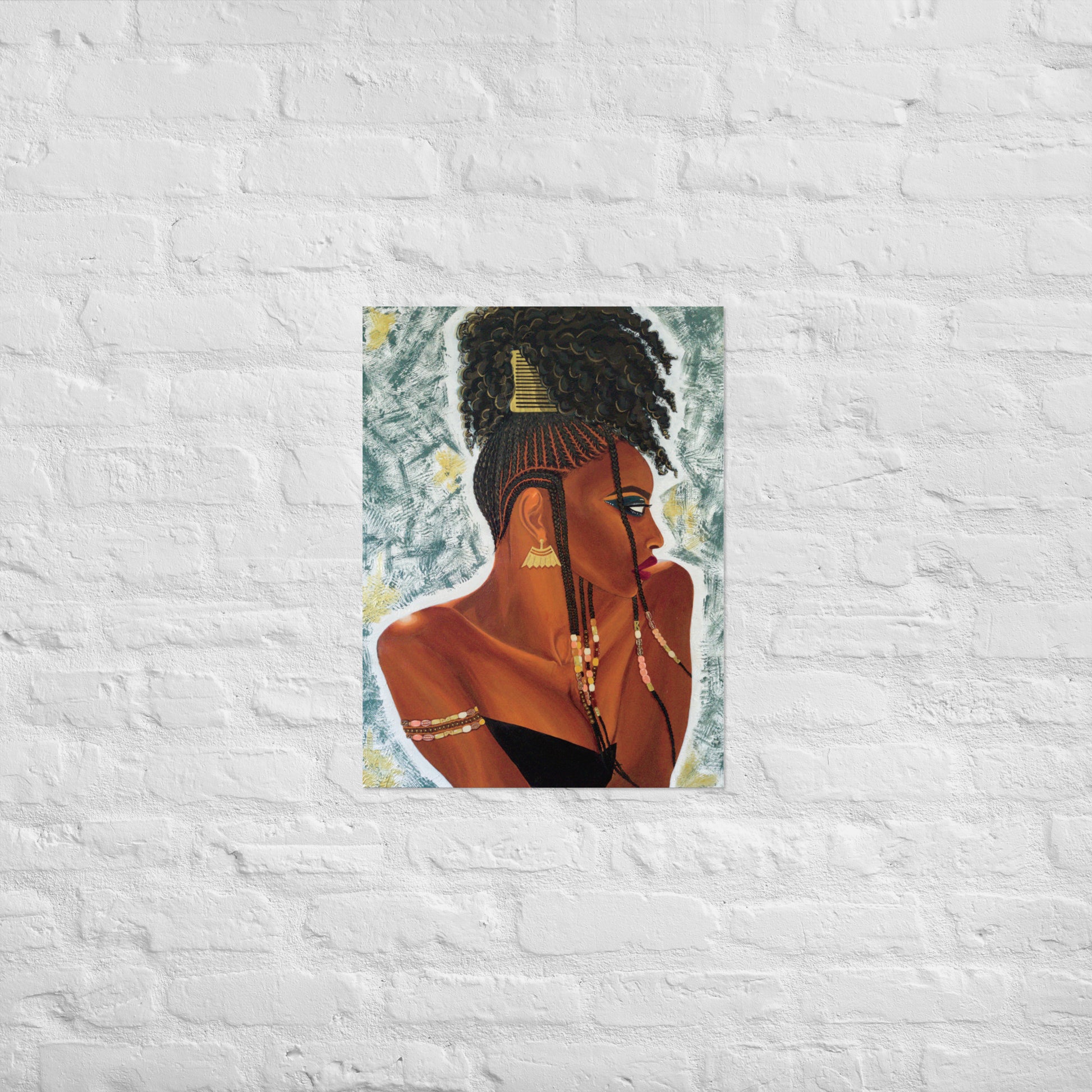 Black Women Art Prints | Black Women Canvas Art | ReiCreations Art