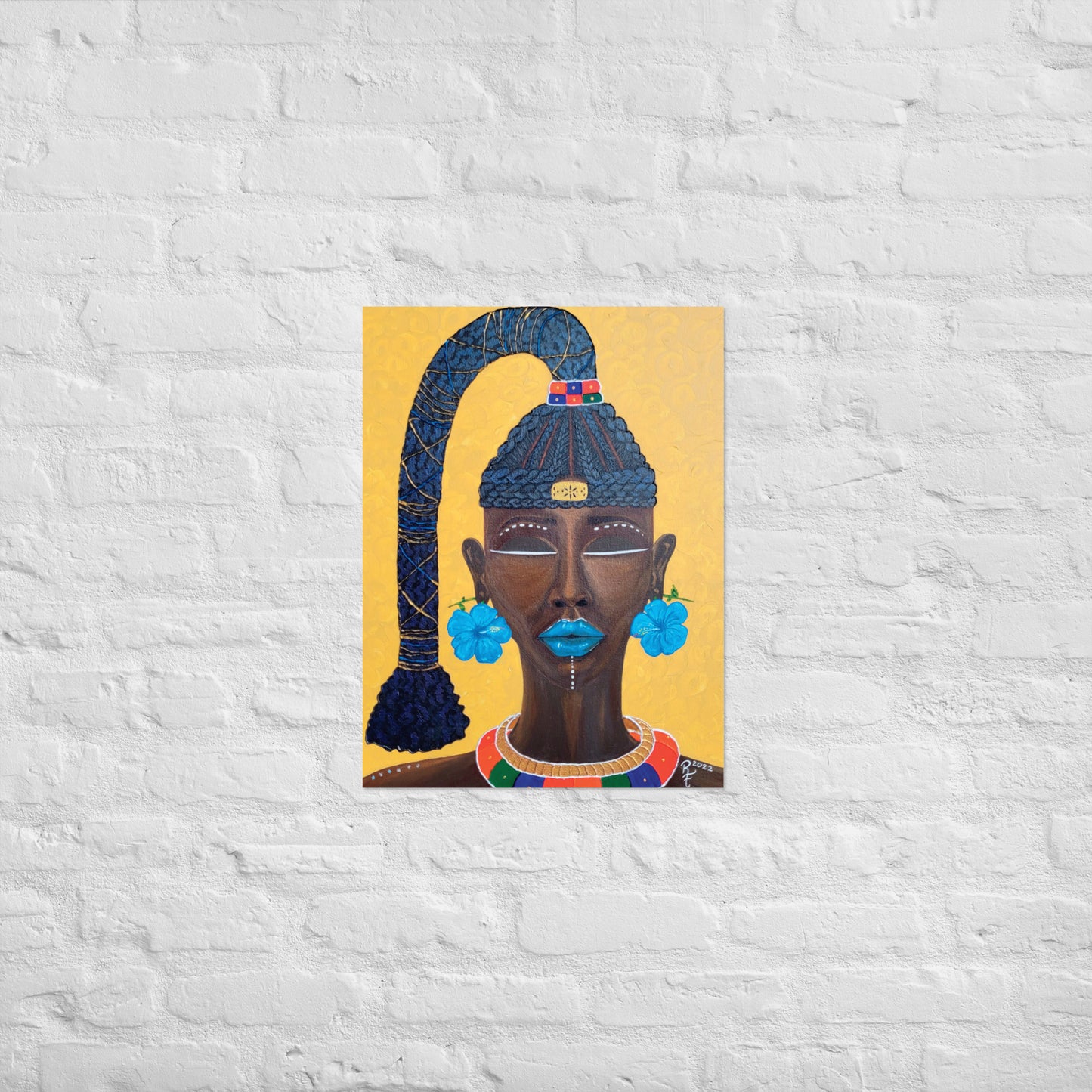 African Women Art | African Women Wall Art | ReiCreations Art