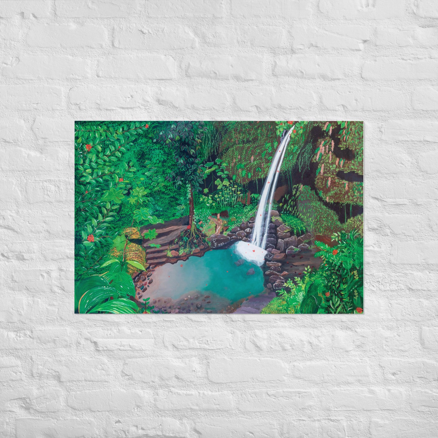 Emerald Pool Art Prints | Emerald Pool Art | ReiCreations Art