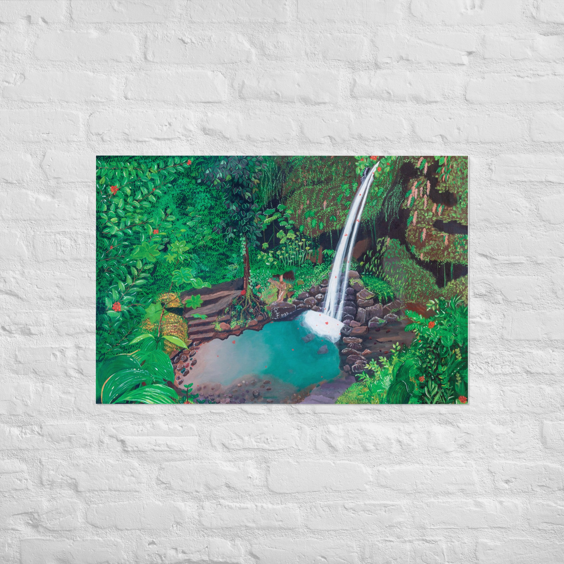 Emerald Pool Art Prints | Emerald Pool Art | ReiCreations Art