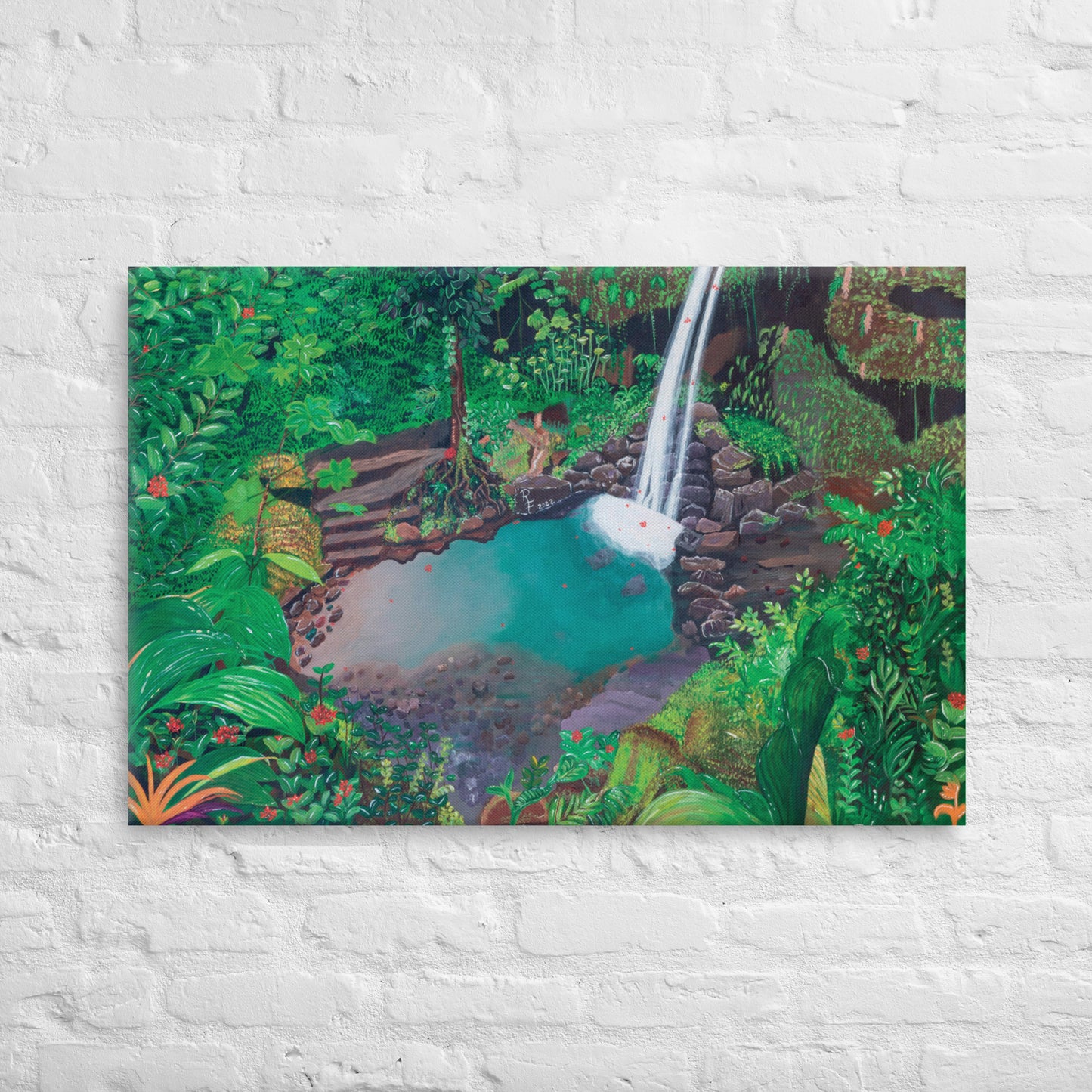 Emerald Pool Art Prints | Emerald Pool Art | ReiCreations Art