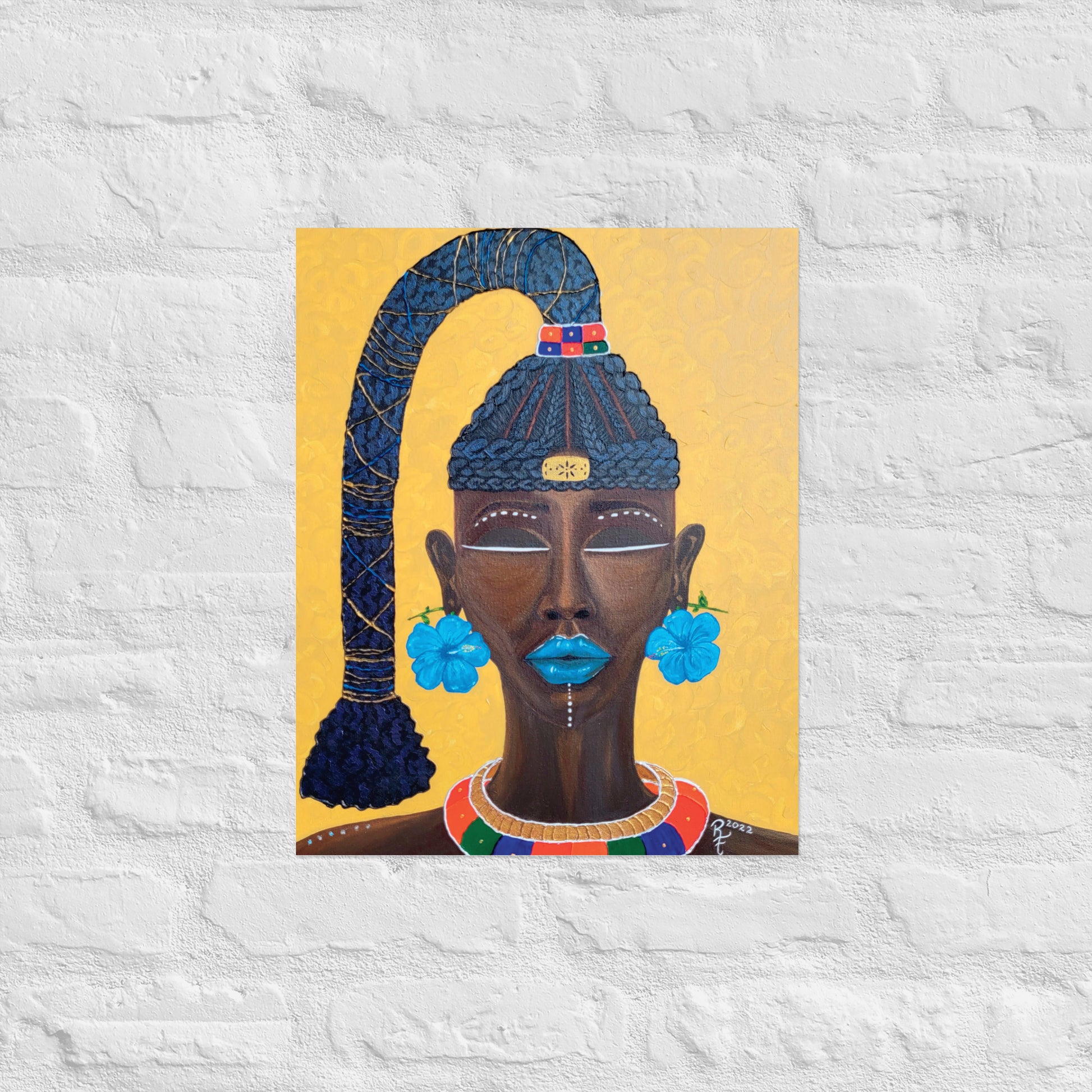 African Women Art | African Women Wall Art | ReiCreations Art