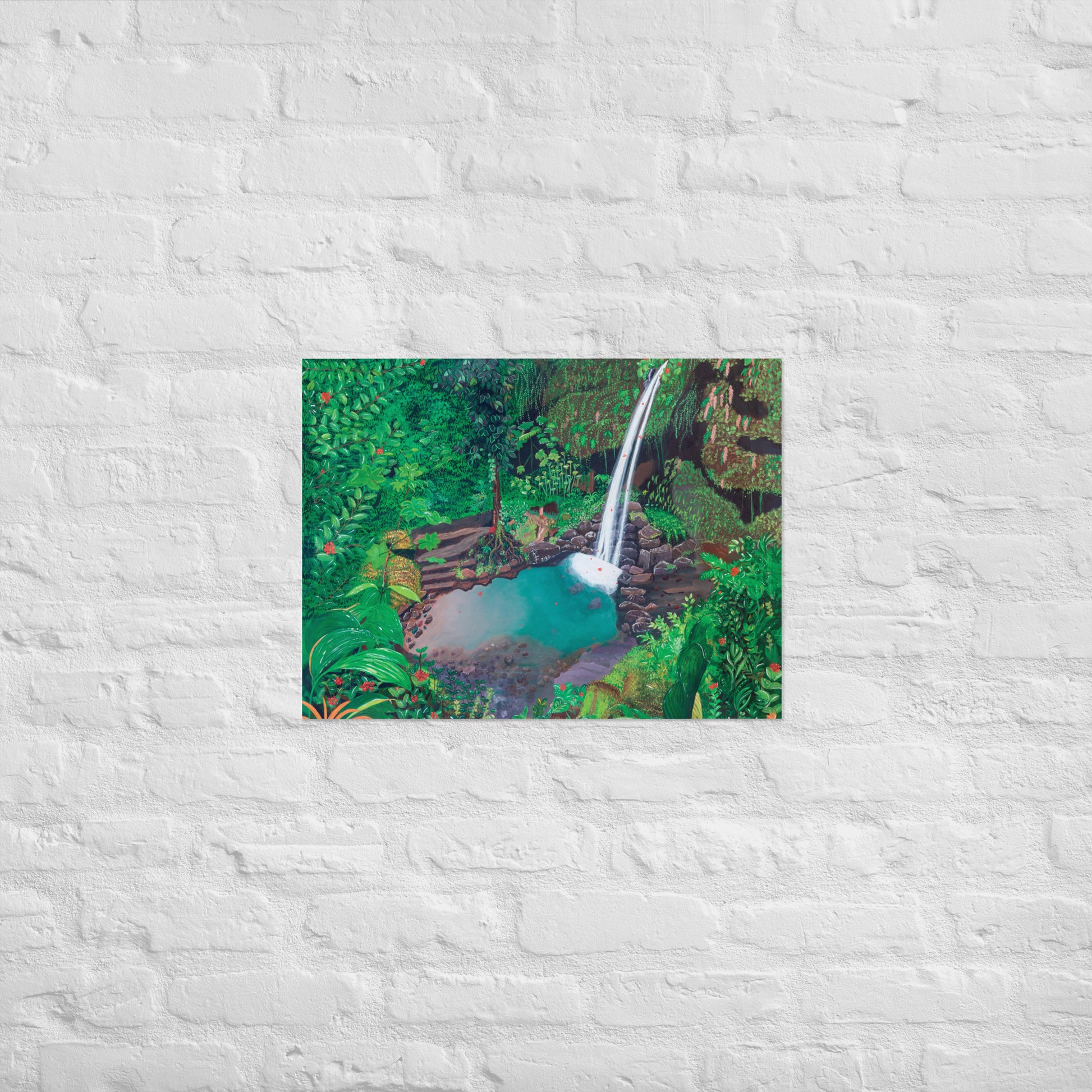 Emerald Pool Art Prints | Emerald Pool Art | ReiCreations Art