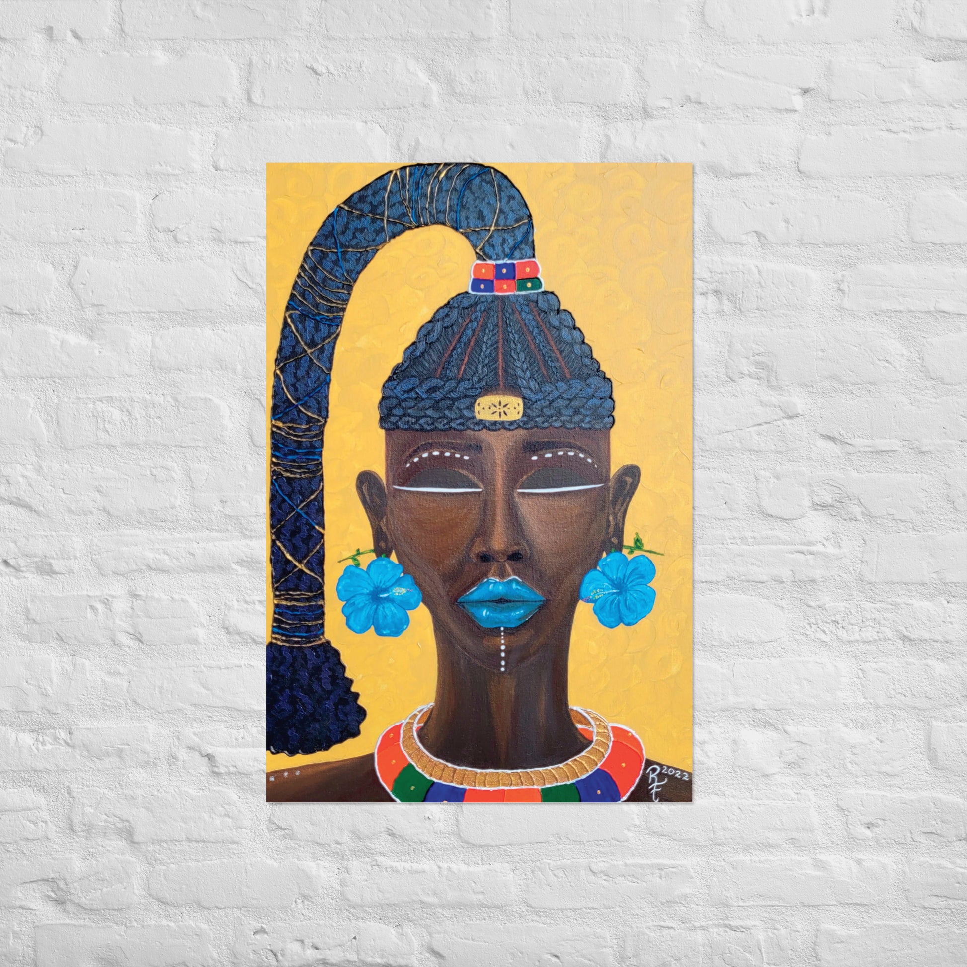 African Women Art | African Women Wall Art | ReiCreations Art